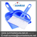 83031#plastic household dustpan and brush set